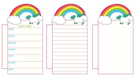 Free Printable Unicorn Planner Inserts and Clips Unicorn Stationary, Life Planner Printables, Lv Agenda, Diy Planners, Unicorn Planner, Unicorn Party Invites, Personal Planners, Blank Templates, Unicorn Printables