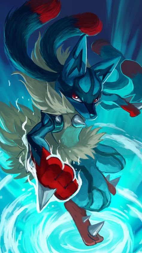 Lucario wallpaper Pokemon Wallpaper Iphone, Evoluzioni Eevee, Rayquaza Pokemon, Mega Lucario, Lucario Pokemon, Pokemon Backgrounds, Mega Pokemon, Cool Pokemon Wallpapers, Oc Pokemon