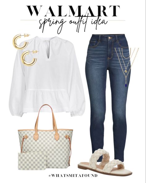 Walmart spring outfit ideas Walmart Clothes Women, Walmart Outfits Spring 2024, Outfit Fiesta Infantil, Cute Walmart Outfits, Classic Fashion Style Women, To Work Outfit, Walmart Style, Classic Fashion Style, Walmart Outfits