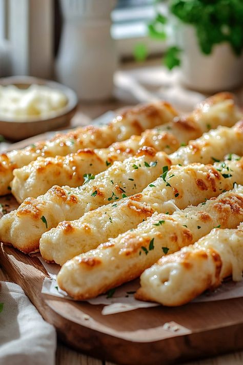 Garlic Bread Ideas, Homemade Garlic Cheese Bread, Garlic Cheesy Bread, Garlic Bread Sticks, Cheese Breadsticks, Cheesy Garlic Breadsticks, Cheese Bread Sticks, Homemade Garlic Bread, Garlic Breadsticks