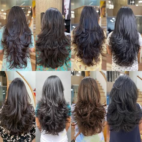 Indian Hair Cuts, Long Hair With Layers, Haircuts For Long Hair With Layers, Butterfly Haircut, Haircuts For Medium Length Hair, Easy Hair Cuts, Brown Hair Inspo, Layered Haircuts For Medium Hair, Hair Inspiration Long