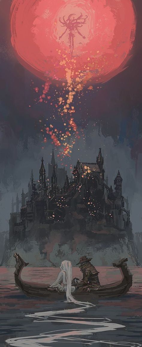 Bloodborne Art, Dark Souls Art, Art Tumblr, 다크 판타지, Bloodborne, Soul Art, Art Video, Arte Fantasy, Art And Illustration