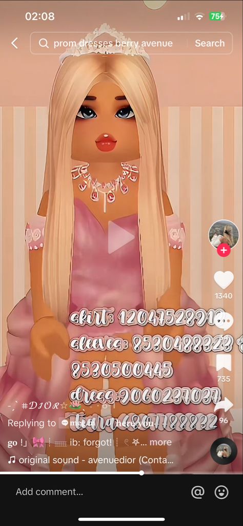 Princess Codes Bloxburg, Bloxburg Royal Outfit Codes Dress, Codes For Dresses In Berry Ave, Roblox Bloxburg Outfit Codes Formal, Bloxburg Queen Outfit Code, Bery Avenue Prom Dress Codes, Roblox Codes Princess, Princess Outfit Codes Bloxburg, Berry Avenue Codes Clothes Royal