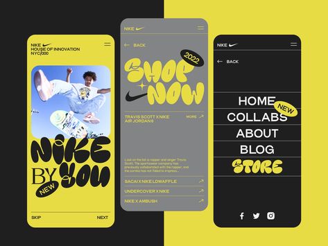 Creative App Design, Uxui Design, App Design Trends, Nike App, Figma Design, Ui Ux 디자인, Ux App Design, Nike A, Ui Ux App