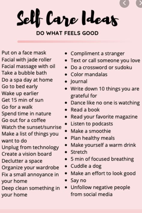 Self Care Improvement Tips, 101 Self Care Ideas, Self Care Aesthetic Ideas Tips, Selfcare Ideas Tips, Self Care Sundays, De Stressing Tips, 100 Self Care Ideas, Tips For Girls Self Care, Tips To Be That Girl