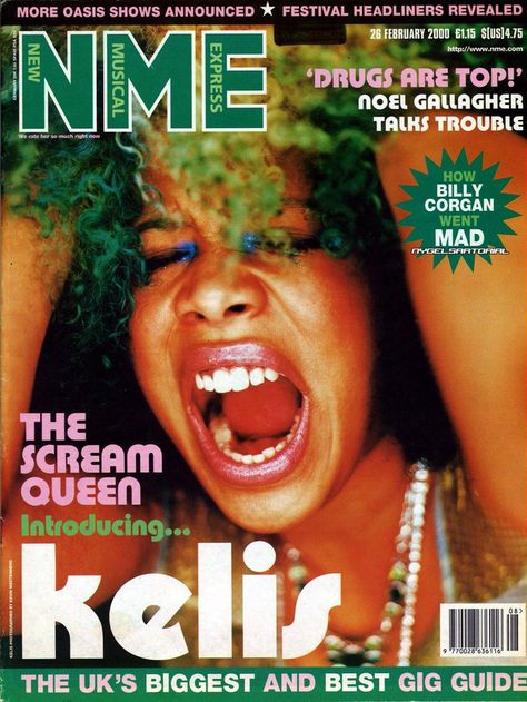 Kelis Wallpaper, Kevin Westenberg, Reading Magazine, Music Reading, Black Magazine, The Scream, Noel Gallagher, Reading Music, Hip Hop And R&b