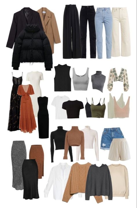 Minimalist Chic Wardrobe, Minimalist Chic Capsule Wardrobe, Casual Style Capsule Wardrobe, 2023 Minimalist Fashion, Spring Color Pallete Outfits, Same Clothes Different Outfits, Classy Womens Outfit, 2024 Casual Fashion, Wardrobe Basics 20s