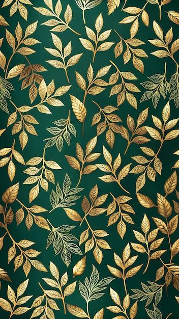 Green And Gold Background, Green And Gold Wallpaper, Bedroom Revamp, Dream Bedroom Inspiration, Dark Green Background, Vector Background Pattern, Gold Aesthetic, Free Business Card Mockup, Gold Background