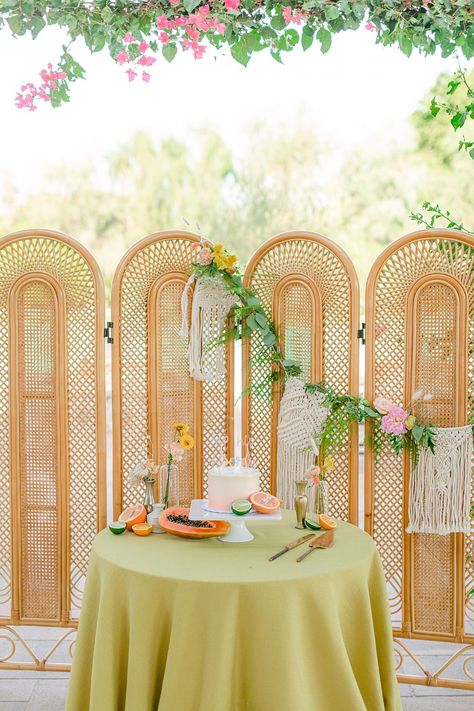 Spring Graduation Party, Palm Springs Wedding Decor, Palm Springs Theme, Sage Wedding Ideas, 2024 Wedding Colors, 40th Fiesta, Desert Palette, Palm Springs Wedding Venues, Palm Royale