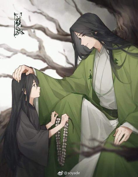 The Founder Of Diabolism Wallpaper, Taxian Jun X Chu Wanning, Wen Kexing ✘ Zhou Zishu Fanart, Demonic Cultivator Lan Wangji, Guardian Novel Chinese, Shen Wei, Anime Siblings, Anime Toon, Anime Mems