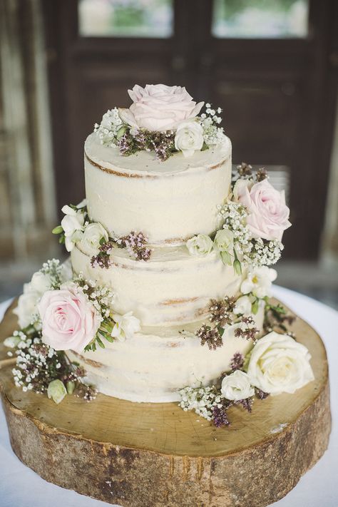 Naked Wedding Cake - Larmer Tree Gardens Dorset Wedding With Bride In Alan Hannah Bridesmaids In Navy ASOS Dresses With Images From Razia N Jukes Photography Tree Gardens, Motorcycle Wedding, Wedding Cake Rustic, Wedding Cake Inspiration, Wedding Cake Designs, Wedding Cake Topper, Cake Inspiration, Wedding Tips