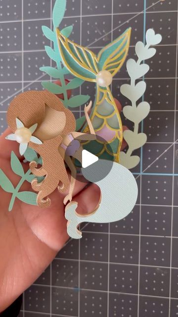 Cricut Mermaid, Mermaid Cake Topper, Cake Topper, Mermaid, Cricut, Cake, On Instagram, Instagram