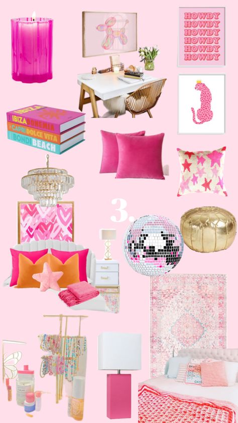 Disco Cowgirl Room, Themed Room Decor, Preppy House, Cowgirl Room, Dream Dorm, Disco Cowgirl, Dorm Room Inspiration, Preppy Room Decor, Preppy Room