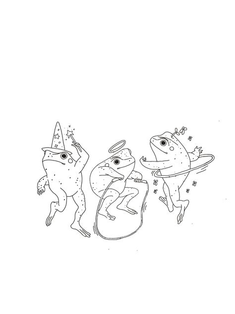 Dancing Frogs, Tattoo Designs Drawings, Dainty Tattoo, Tattoos With Kids Names, Frog Tattoos, Frog Art, Desenho Tattoo, Subtle Tattoos, Kids Names