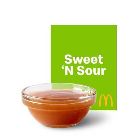 Sweet 'N Sour Sauce: Chicken Nugget Dipping Sauce | McDonald's Nugget Dipping Sauce, Mcdonalds Hot Mustard, Chicken Nugget Dipping Sauce, Sweet And Sour Dipping Sauce, Sides For Burgers, Dipping Sauce For Chicken, Sweet N Sour Sauce Recipe, Mcdonalds Fries, Spicy Ketchup