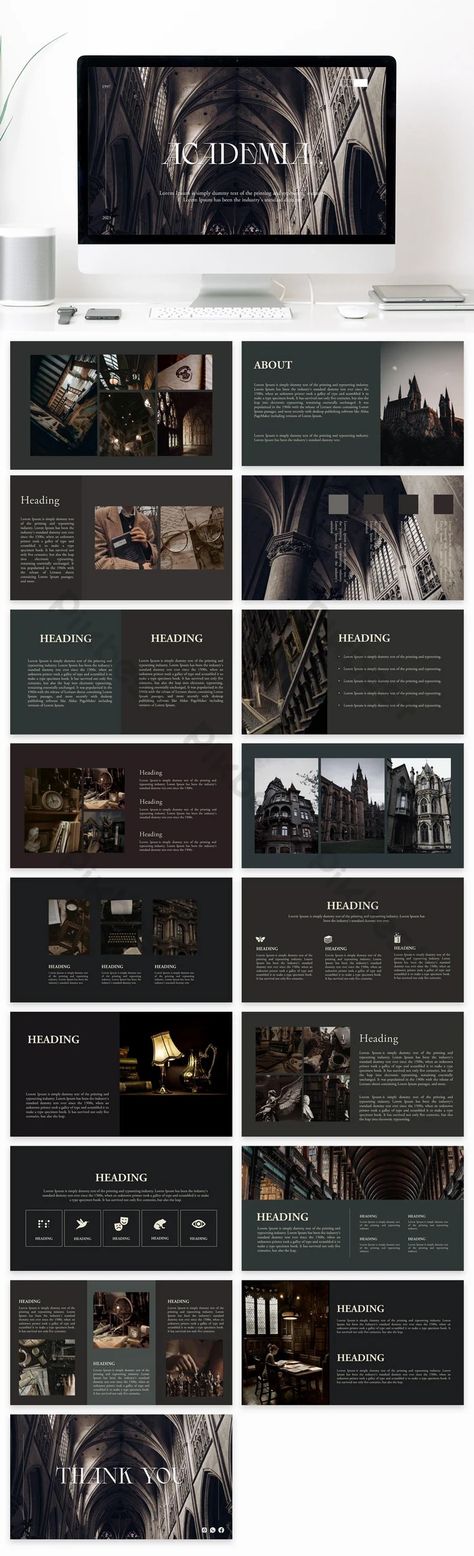 Dark Academia Powerpoint Template, Dark Academia Magazine Layout, Dark Powerpoint Template, Dark Academia Powerpoint, Dark Powerpoint Design, Dark Ppt Template, Dark Academia Magazine, Dark Magazine Layout, Dark Academia Presentation