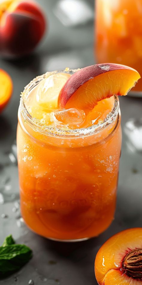 Fresh Peach Margaritas [10 Minutes] – Chasety Homemade Peach Margaritas, Peach Margarita Recipes, Peach Margaritas, Peach Margarita, Mango Mojito, Fresh Summer Salad, Light Appetizers, Peach Puree, Elegant Dinner Party