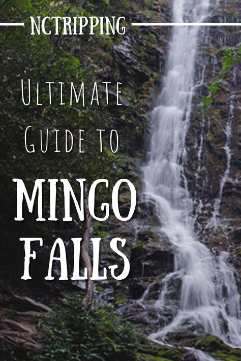 Mingo Falls North Carolina, Cherokee North Carolina Things To Do In, Tennessee Food, North Carolina Hiking, Bryson City North Carolina, Cherokee North Carolina, Maggie Valley Nc, Amazing Waterfall, Visit North Carolina