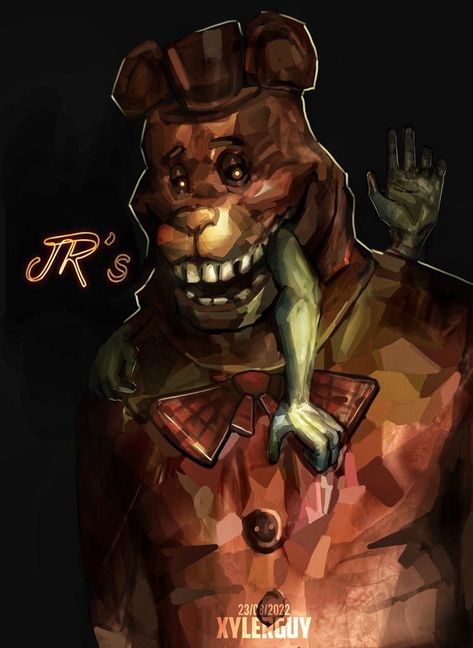 Creepy Wallpaper, Art Fnaf, Fnaf Golden Freddy, Hideo Kojima, Fnaf Oc, Fnaf Fanart, Animatronic Fnaf, Fnaf Wallpapers, Horror Games