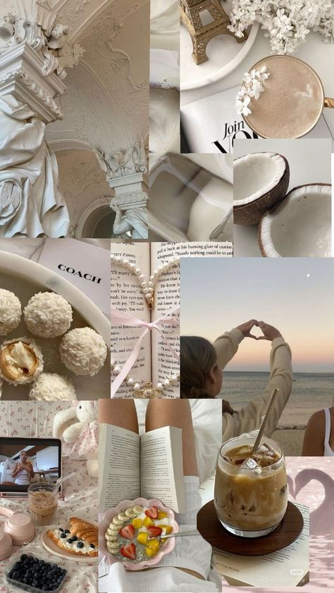 #vanillagirl #cleangirl #aesthetic #mornings #wallpaper #collage #peaceful #mindfulness Soft Life Aesthetic Wallpaper, Calming Aesthetic Wallpaper, Peaceful Aesthetic Wallpaper, Aesthetic Mornings, Soft Life Aesthetic, Aesthetic Wallpaper Collage, Peaceful Aesthetic, Calming Aesthetic, Soft Life