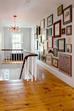 Floor to ceiling gallery wall in hall Savannah House, Picture Walls, Hallway Walls, Build House, Hallway Wall, Gray Wall, Vintage Pics, Wall Papers, Gallery Walls