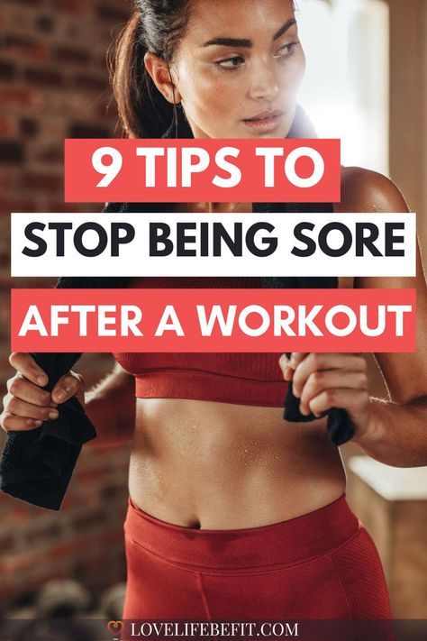 Image showing a woman with sore muscles from a workout How To Sweat More During Workout, Gym Recovery Muscle Soreness, How To Stop Being Sore After Workout, Body Recovery Workout, Sore Leg Muscles Relief, Post Workout Soreness Remedies, How To Get Rid Of Soreness After Workout, Muscle Recovery Tips, Quad Stretches For Sore Muscles