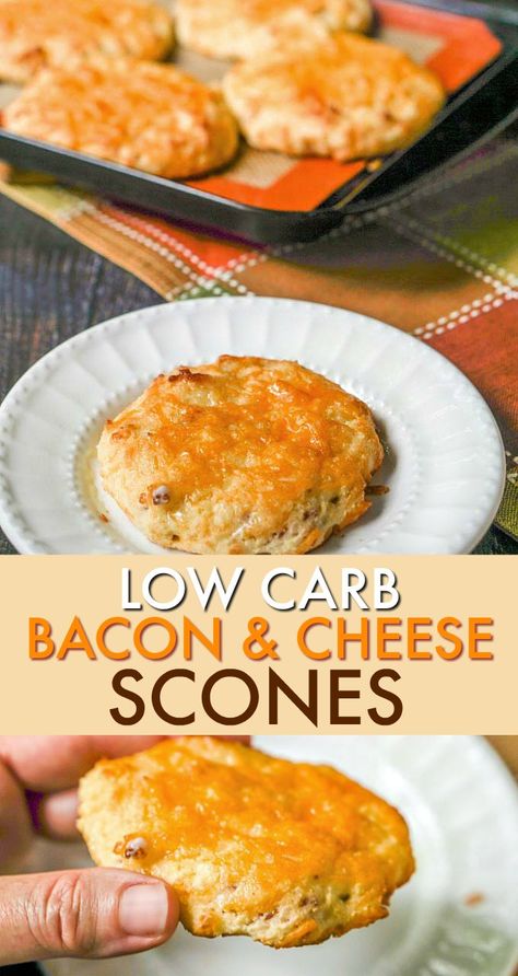 Bacon Cheddar Scones, Cheddar Scones, Desayuno Keto, Scones Easy, Cheese Scones, Bacon And Cheese, Boiled Egg Diet Plan, Resume Objective, Keto Diet Food List