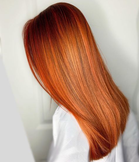 50 New Red Hair Ideas & Red Color Trends for 2020 - Hair Adviser Hairstyles For Ginger Hair, Hair Ideas Red, Pinkish Red Hair, Color Trends For 2023, Ruby Red Hair, Red Hair Ideas, Orange Hair Color, Light Red Hair, Light Auburn Hair