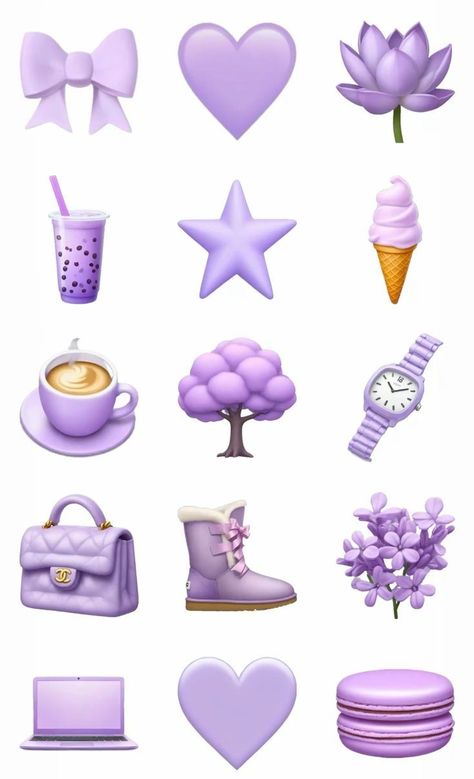 Ios18 Emoji, Ios Stickers, Purple Emoji, Cool Wallpapers Music, Iphone Png, Phone Emoji, Collage Photo Frame Design, Imessage Sticker, Cute Panda Cartoon