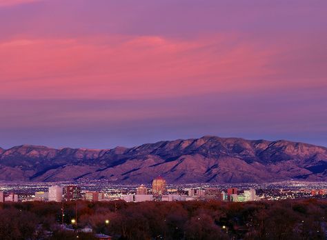 Sandia Mountains Albuquerque, Crockpot Salisbury Steak, Sandia Mountains, Salisbury Steak, Albuquerque New Mexico, Salisbury, City Lights, New Mexico, The City