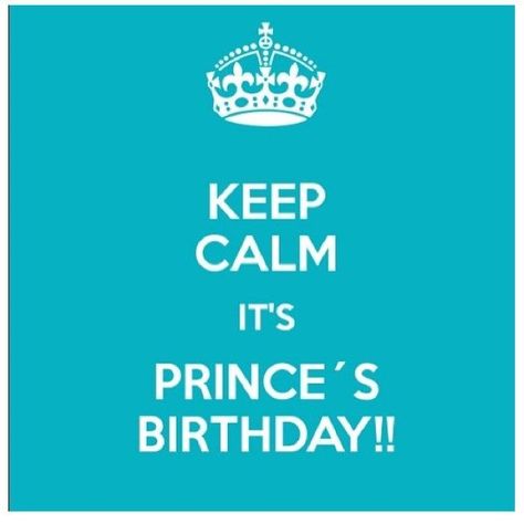 Happy birthday Prince!! Happy Birthday Prince, Prince Images, Prince Birthday, My Prince, Little Prince, Music Icon, Keep Calm, Prince, Happy Birthday