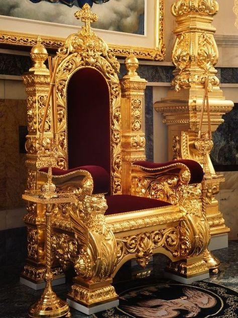 Egyptian Royalty, King On Throne, Royal Chair, King Chair, Royal Throne, Palace Interior, Royal Furniture, Stay Sane, Peter The Great