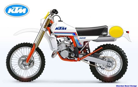 CLASSIC SERIES DESIGN by Oberdan Bezzi at Coroflot.com Trail Motorcycle, Ktm Enduro, Ktm Dirt Bikes, Enduro Vintage, Old School Motorcycles, Moto Scrambler, Ktm Motorcycles, Motos Vintage, Scrambler Custom