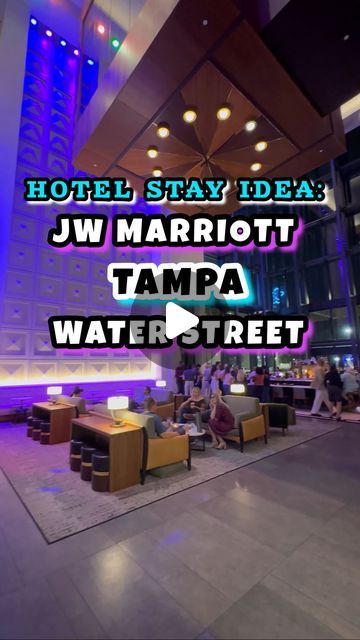 Natyana Ⓖ | ✨FL Food & Things to Do  📸🔥 on Instagram: "This spot has Tampa Bay’s highest rooftop 🤩 27 floors‼️ Such a vibe & a great idea for a staycation or vacation ✨ 
•
•
•
•
🏨 JW Marriott Tampa Water Street 
📍 TAMPA, FL
•
•
•
•
•
•
•
•
•
•
•
•
•
•
•
•
•
•
•
•
•
•
•
•
•
•
•
•
#downtowntampa #explorepage✨ #marriott #tampabay #vibes #hotelstay #staycation #thingstodo #tampa #floridacheck #reels #trendingreels #jwmarriott #hotelidea #wine #rooftop #Florida #placestostay #reels #tpa #exploremore #luxury #lifestyle #FL #stufftodointampabay #cocktail #city #tampaflorida #igreels #hotel #amaliearena" Jw Marriott, Tampa Fl, Tampa Bay, Luxury Lifestyle, Tampa, Florida, Wine, Hotel, Lifestyle