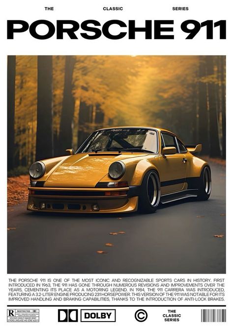 Porsche Posters Vintage, Porsche Magazine, Automotive Aesthetic, Porsche Iphone Wallpaper, Retro Porsche, Porsche Wallpaper, Car Edits, Porsche Poster, Old Sports Cars