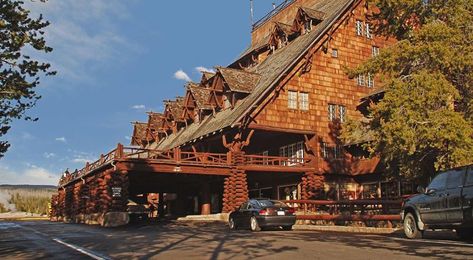 Discover Xanterra: Yellowstone (Photo Credit: Xanterra, Yellowstone National Park Lodges) Old Faithful Inn, National Park Lodges, Yellowstone Trip, West Yellowstone, Into The West, Yellowstone Park, Old Faithful, Us National Parks, Park Hotel