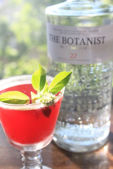 AROMATUM Botanist Gin, Easy Summer Cocktail Recipes, Cooked Pineapple, Mojito Ingredients, Raspberry Sherbet, Ketel One Vodka, The Botanist, Easy Summer Cocktails, Gin Recipes