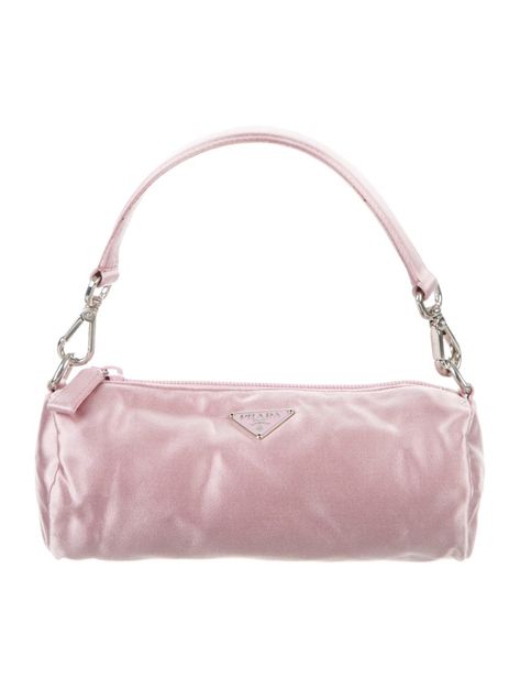 Pink Prada Bag, Pink Prada, Aesthetic Bags, Pink Aura, Girly Bags, Fancy Bags, Pretty Bags, Prada Handbags, Cute Bags