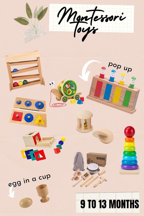 Montessori toys  #FoundItOnAmazon Developmental Activities For 9-12 Months, Montessori Toys 9-12 Months, Montessori 6-12 Months, Montessori 9-12 Months, Montessori Toys 6-12 Months, Montessori Toys By Age, Montessori 3-6 Months, Montessori Activities 9-12 Months, Montessori 0-3 Months