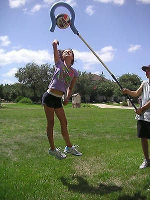 Volleyball Training Aid - Spike Trainer-"Improved w/Steel Extension" | eBay Spiking Volleyball, Volleyball Spike Trainer, Basketball Tricks, Volleyball Workouts, Play Volleyball, Volleyball Tips, Volleyball Training, Volleyball Drills, Basketball Tips