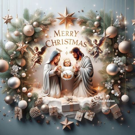 Catholic Wallpaper, Catholic Christmas, Summer Wallpapers, Listen Carefully, Catholic Pictures, Christmas Bulletin, Merry Christmas Pictures, My Idol, Christmas Card Art