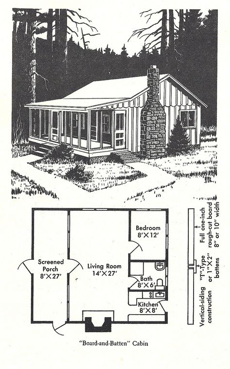 Explore The WildWood photos on Flickr. The WildWood has uploaded 1206 photos to Flickr. The Squatter Cabin, Wilderness Cabins, Small Cabin Plans, Small Log Cabin, Building A Cabin, Cabin Floor Plans, Vintage House Plans, Small House Floor Plans, Cabin House Plans