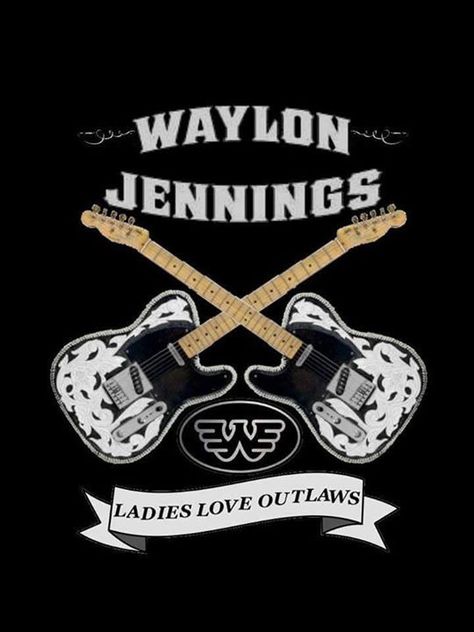 80s Pop Culture, Waylon Jennings, Outlaw Country, Old School Music, Country Music Artists, Music Memories, Classic Guitar, Honky Tonk, Country Music Stars