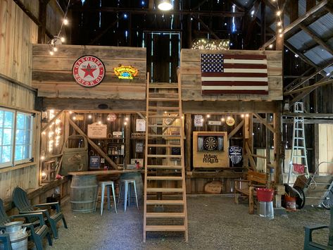 Burket Orchard Man Cave Barn Pole Barn Man Cave Ideas, Pole Barn Interior Ideas, Pole Barn Man Cave, Barn Interior Ideas, Barn Man Cave, Man Cave Barn, Man Cave Ideas, Metal Building House Plans, Man Cave Shed