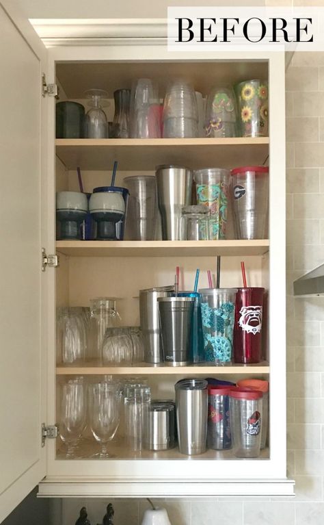 Kitchen Cabinet Organization Layout, Cupboard Organization, Kitchen Cabinet Organization Ideas, Kitchen Cupboard Organization, Kitchen Organization Hacks, Kitchen Storage Hacks, Small Kitchen Storage, Kitchen Organization Ideas, Kitchen Organization Diy