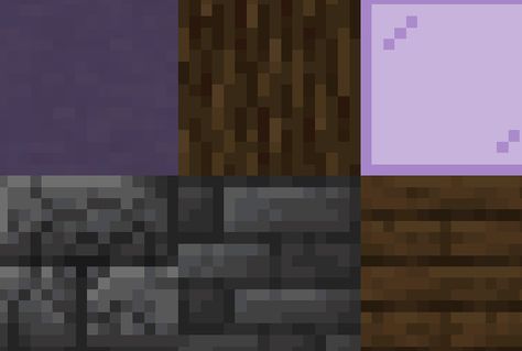 Purple Blocks Minecraft, Crimson Builds Minecraft, Purple Minecraft Pallet, Dark Oak Pallet Minecraft, Minecraft Color Palette Purple, Dark Oak Color Palette Minecraft, Pink Block Palette Minecraft, Minecraft Amethyst Palette, Purple Block Pallet Minecraft