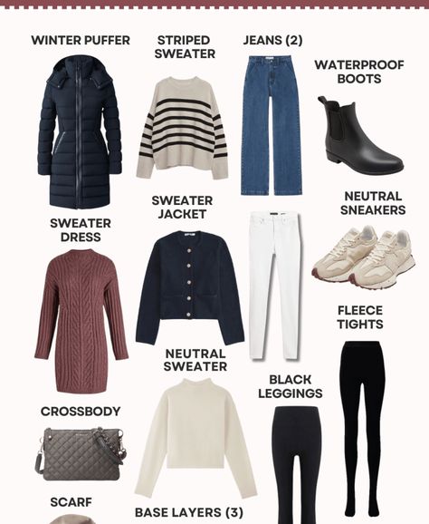 Winter Travel Capsule Wardrobe: How to Pack 10 Days in a Carry-On - Styled by Science