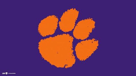 Clemson Tigers Wallpapers HD Football 1920x1080. Clemson Aesthetic, Clemson Wallpaper, Clemson Tigers Wallpaper, Clemson College, Clemson Logo, Clemson Tiger Paw, Paw Wallpaper, Collage Football, Clemson Tigers Football