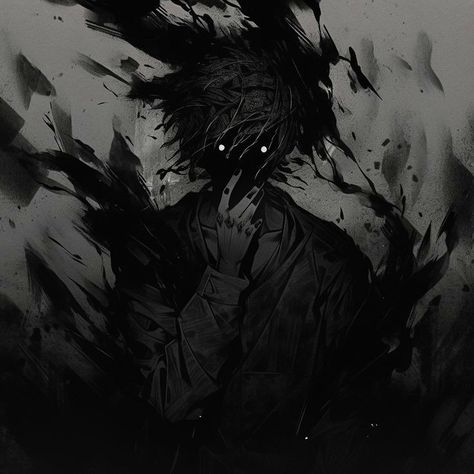 Horror Anime, Dark Horror, Cool Anime Backgrounds, Japon Illustration, Dark Anime Guys, Anime Cover Photo, Fantasy Paintings, Dark Art Illustrations, Anime Shadow