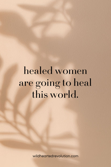 When Women Heal Healing Women, Women Healing, Heal The World, Healing The Soul Of A Woman, Womb Healing Aesthetic, Feel To Heal, Healed Woman, Physical Healing, Feminine Spirituality